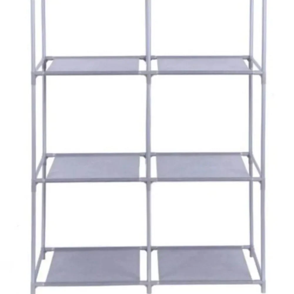 COS 6-Cube Storage Rack (4 Pack) Modular Organizer Unit Shelving Gray Storage